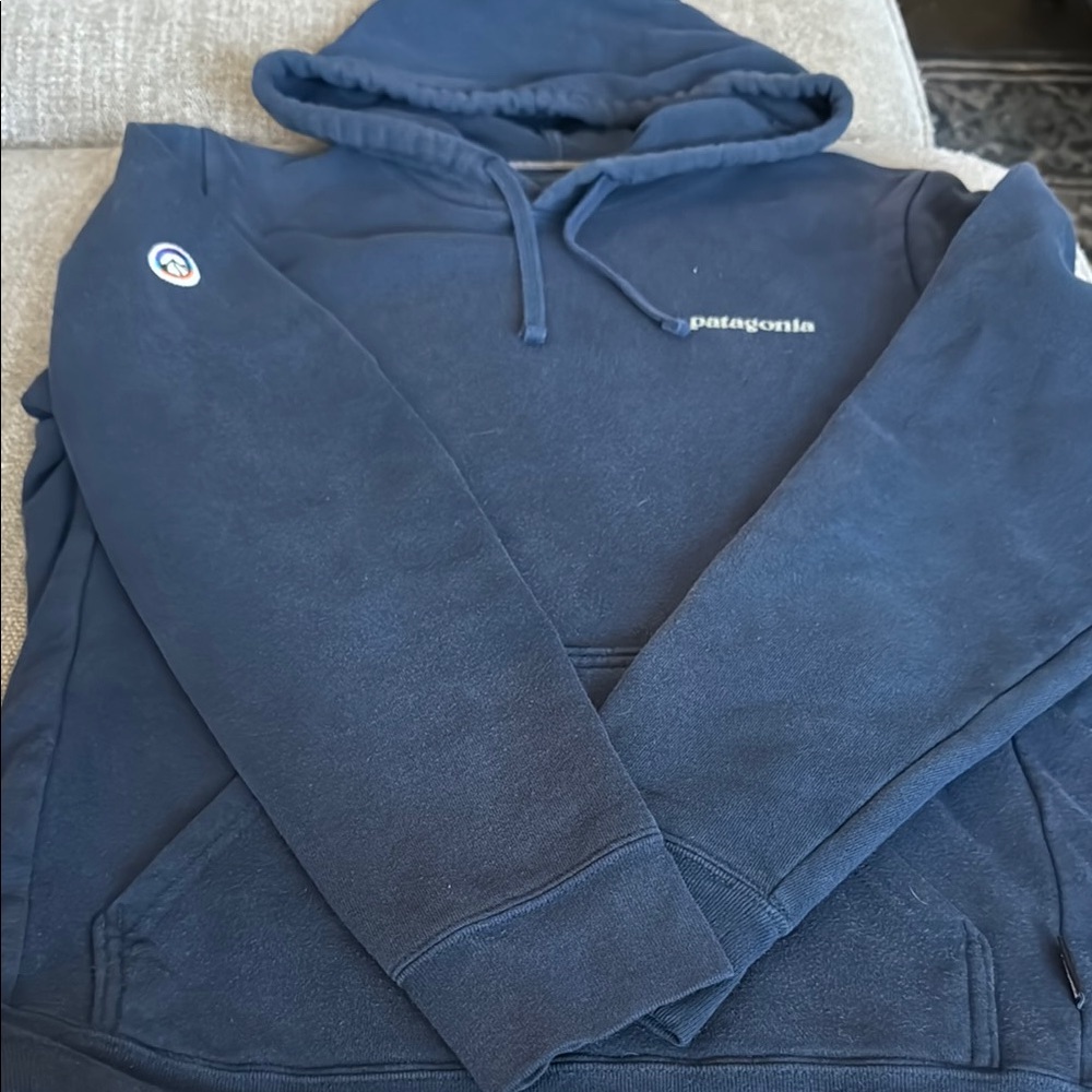 Patagonia Vintage Dark Blue Pullover Hoodie